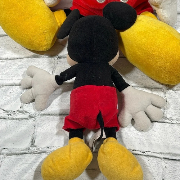 Set of two Mickey Mouse Disney plush 13” & 20” - Picture 5 of 8